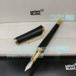 Best Quality Fake Mont blanc Muses Marilyn Monroe Fountain Pen Brushed Barrel